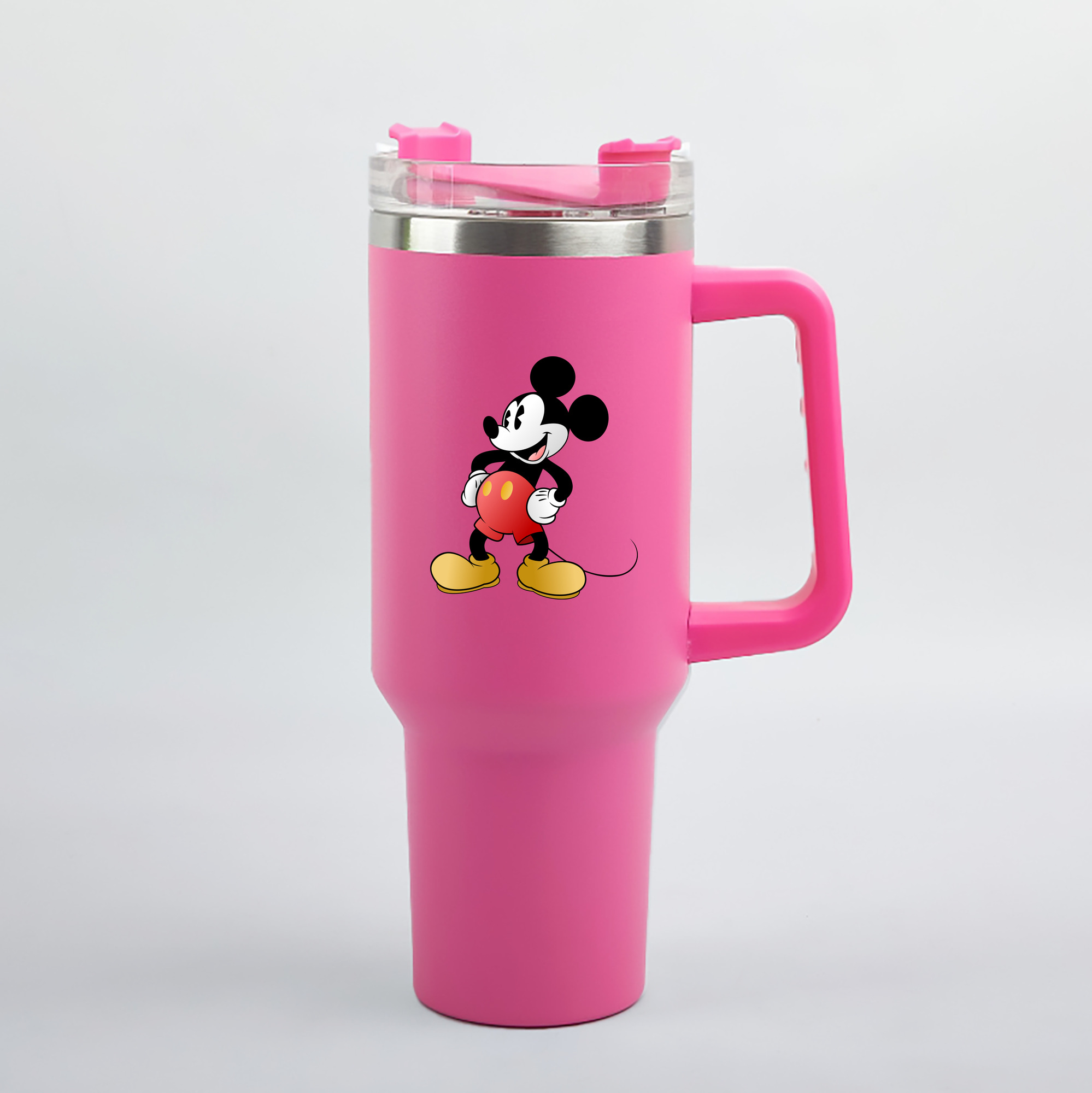 （画像用） ミッキーマウス Mickey Mouse 1200mL車用タンブラー（カラープリント）